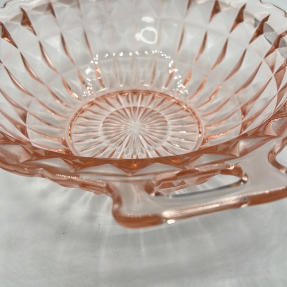 VTG Pink Depression Glass Serving Dish - Picture 3 of 6